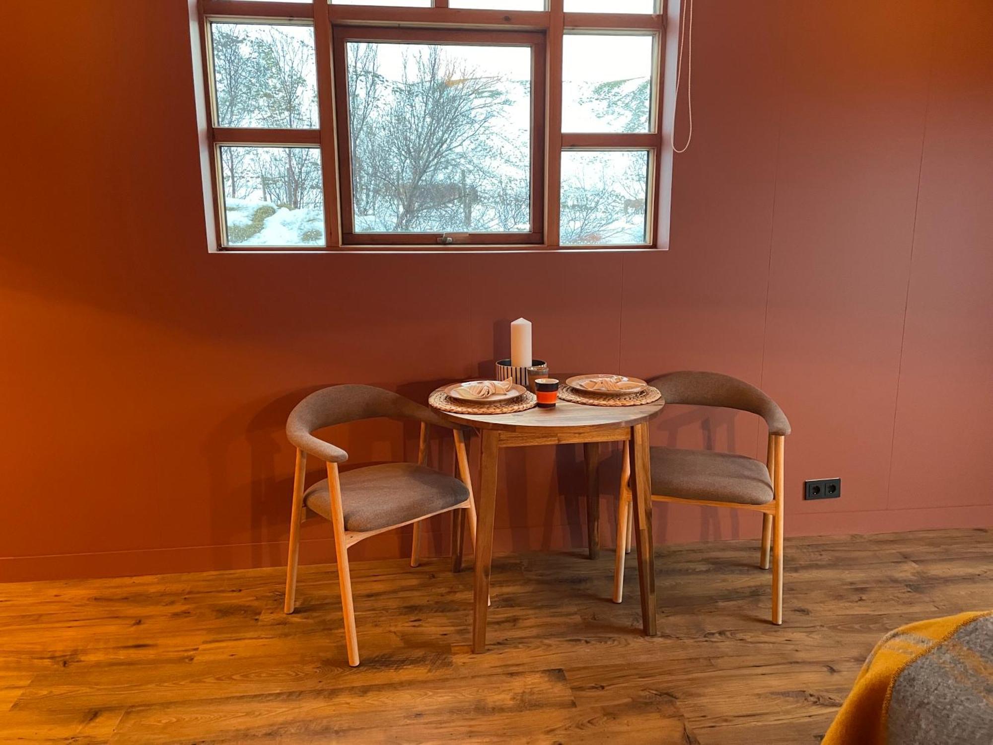 Arngrimslundur Cottages Fludir Bagian luar foto