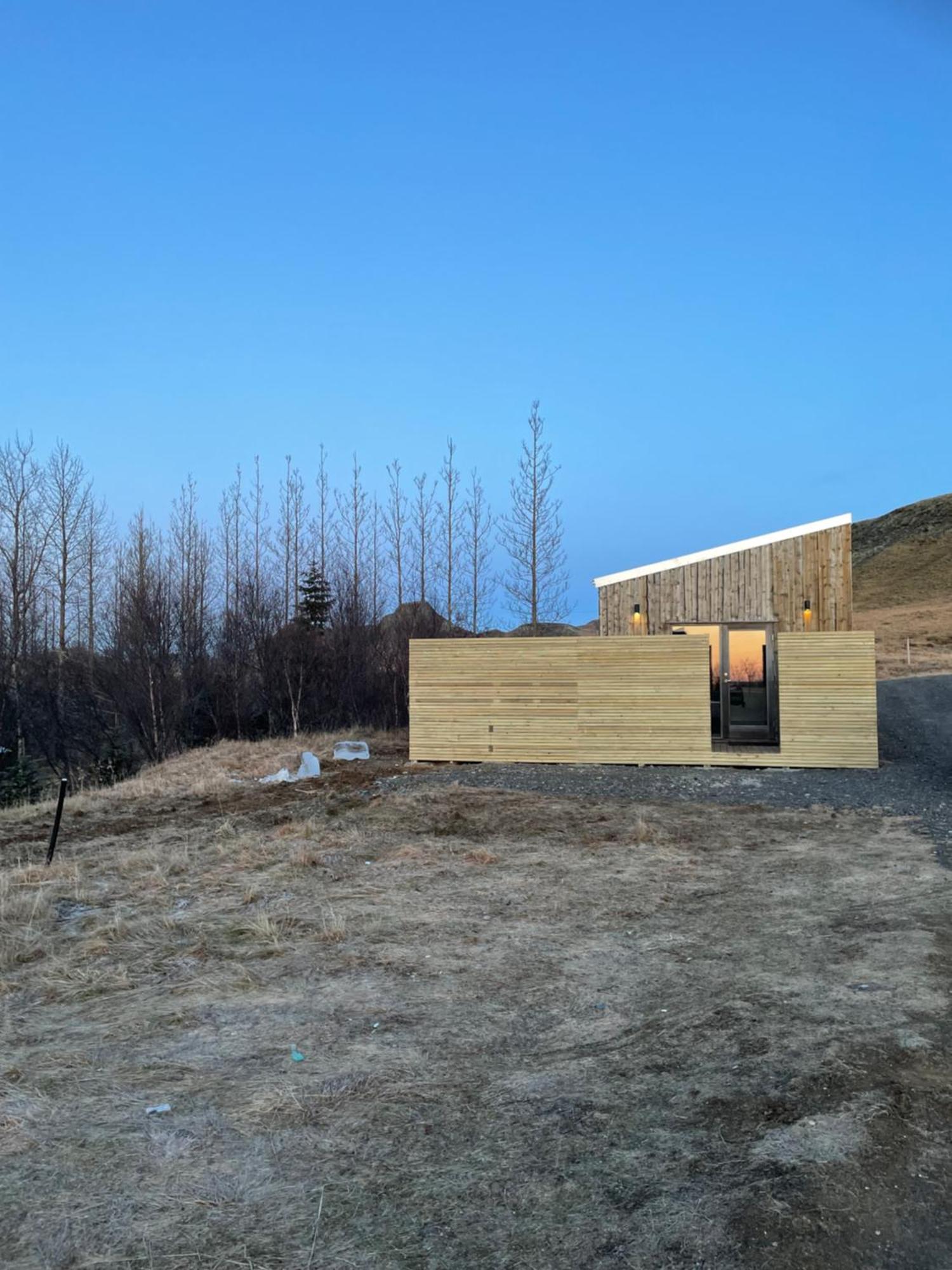 Arngrimslundur Cottages Fludir Bagian luar foto