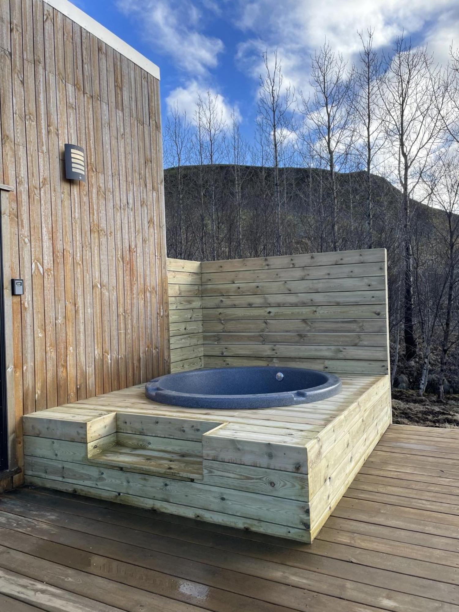 Arngrimslundur Cottages Fludir Bagian luar foto