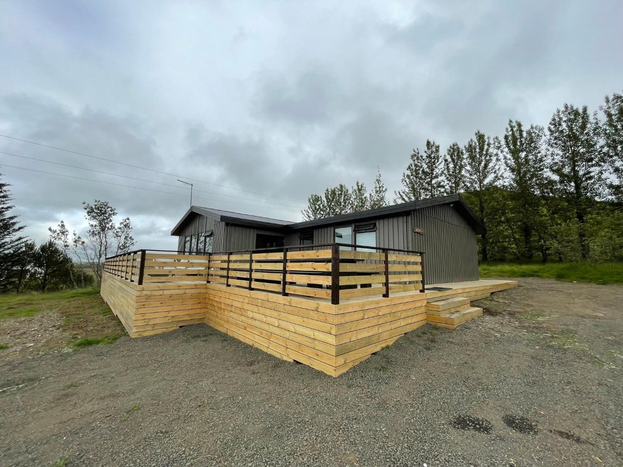 Arngrimslundur Cottages Fludir Bagian luar foto